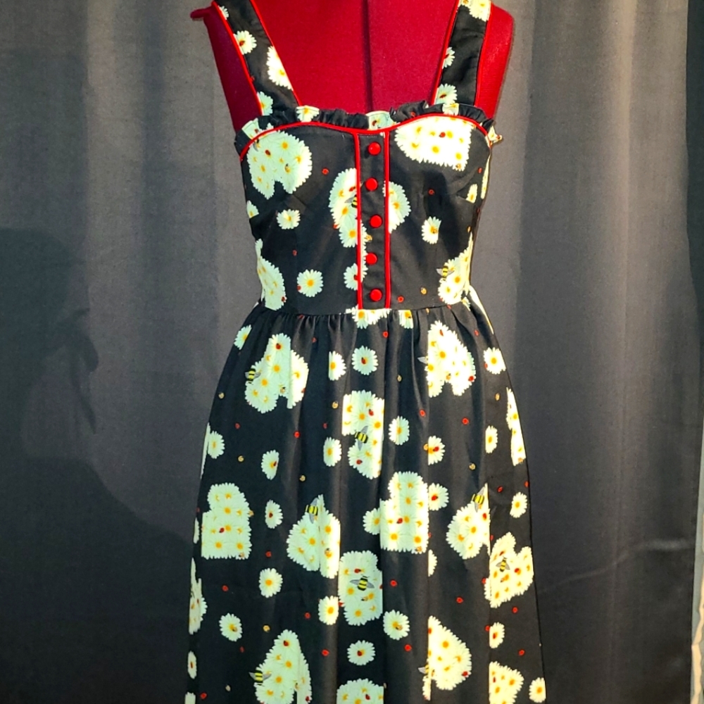 Voodoo Vixen Summer Retro Dress S/M